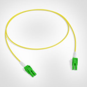 Uniboot Fibre Patchcord - Duplex LC/APC-LC/APC - A/B Crossover - Singlemode OS2 - 1.8mm Yellow LSZH - 12mtr