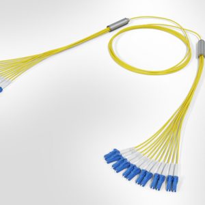 LC Fanout Cable - 12x LC Dpx - 12x LC Dpx - 24F Singlemode OS2 - 10mtr