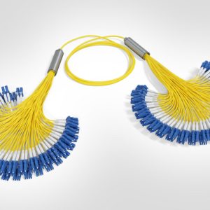 LC Fanout Cable - 72x LC Dpx - 72x LC Dpx - 144F Singlemode OS2 - Polarity A - B2ca Yellow LSZH - 100mtr
