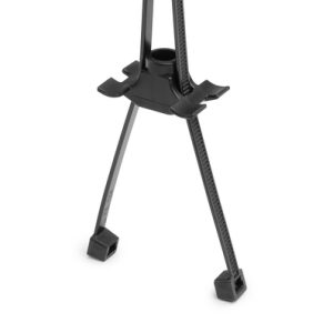Fixing tie for stud, inside serrated, ?2.0-35.0mm, black, 500pcs.