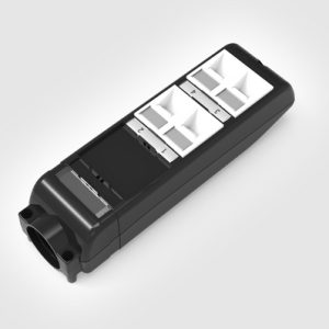 4 Port LJ6C POD Box: for use with 25mm OD Conduit
