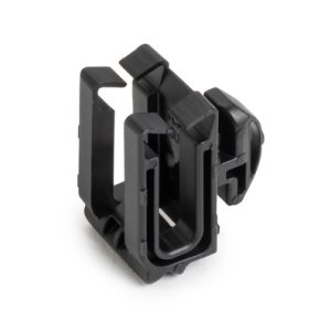 Aluminium frame mount, T=8.0mm, black, 100pcs.