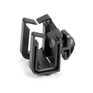 Aluminium frame mount, T=8.0mm, black, 100pcs.
