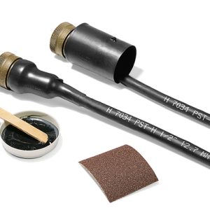 Two-Component Adhesive for Heat Shrinkable Tubing and Shapes