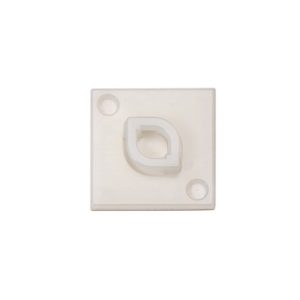 Cable tie mount, ?4.2 mm, natural, 100pcs.