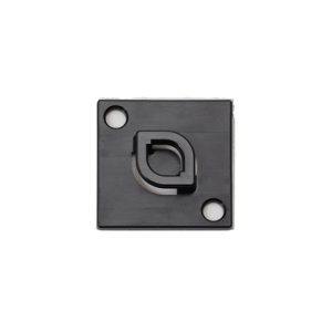 Cable tie mount, ?4.2 mm, black, 100pcs.