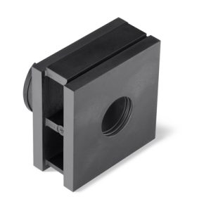 Cable entry system, Insert large, 42.2x42.2x20.0mm, ?16.0 - 17.0mm, black, 10pcs.