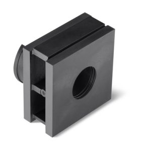 Cable entry system, Insert large, 42.2x42.2x20.0mm, ?18.0 - 19.0mm, black, 10pcs.
