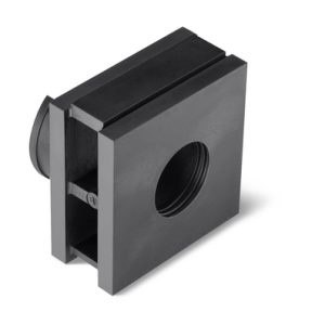 Cable entry system, Insert large, 42.2x42.2x20.0mm, ?19.0 - 20.0mm, black, 10pcs.