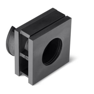 Cable entry system, Insert large, 42.2x42.2x20.0mm, ?23.0 - 24.0mm, black, 10pcs.