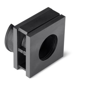 Cable entry system, Insert large, 42.2x42.2x20.0mm, ?25.0 - 26.0mm, black, 10pcs.