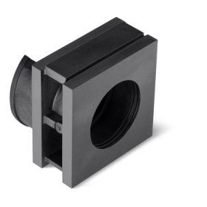 Cable entry system, Insert large, 42.2x42.2x20.0mm, ?27.0 - 28.0mm, black, 10pcs.