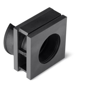 Cable entry system, Insert large, 42.2x42.2x20.0mm, ?28.0 - 29.0mm, black, 10pcs.