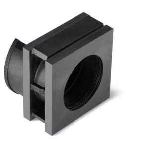 Cable entry system, Insert large, 42.2x42.2x20.0mm, ?30.0 - 31.0mm, black, 10pcs.