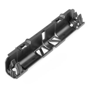 Connector clip for edge/for connector, black, 60pcs.