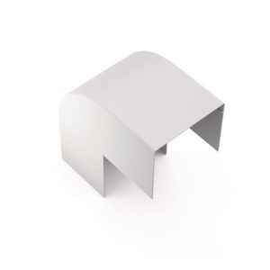 Accessorie of air conditioning duct system in self-extinguishing rigid PVC