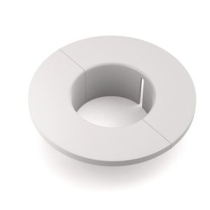 Accessorie of air conditioning duct system in self-extinguishing rigid PVC