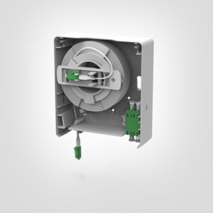 Faint Fibre Outlet (FFO) with Pre-terminated Fibre Spool