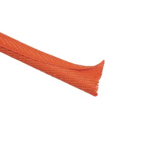 Braided sleeving, nom?8.0mm, ?2.5-8.0mm, orange, 99.1m