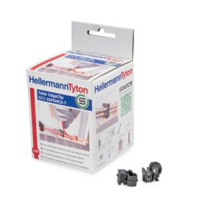 Cable clip for edge, T=1.0 - 3.0mm, nom?=5.8 - 6.8 mm