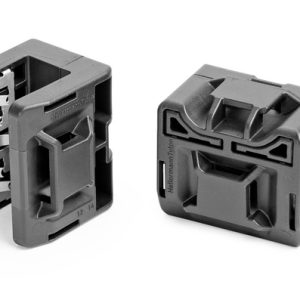 Cable tie mount for edge, T=12.0 - 14.0mm, black, 384pcs.