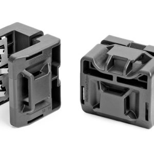 Cable tie mount for edge, T=12.0 - 14.0mm, black, 384pcs.