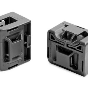 Cable tie mount for edge, T=8.0 - 10.0mm, black, 384pcs.
