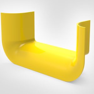 GigaDuct Trumpet, 3 Sides, 200mm