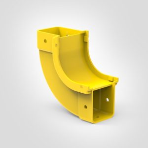 GigaDuct Elbow, Vertical Inside, 90?, with Cover