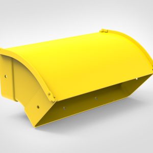 GigaDuct Elbow, Vertical Outside, 45?, 300mm, with Cover