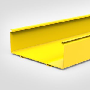GigaDuct Straight Duct, Solid, Horizontal, 300mm x 1.8m, No Cover