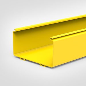 GigaDuct Straight Duct, Solid, Horizontal, 200mm x 1.8m, No Cover