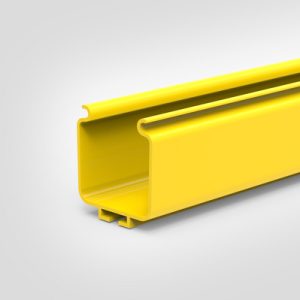 GigaDuct Straight Duct, Solid, Horizontal, 50mm x 1.8m, No Cover