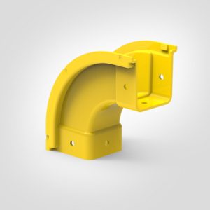 GigaDuct Elbow, Vertical Down, 90?, 50mm, No Cover