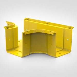 GigaDuct T-Junction, Horizontal, 100mm, No Cover