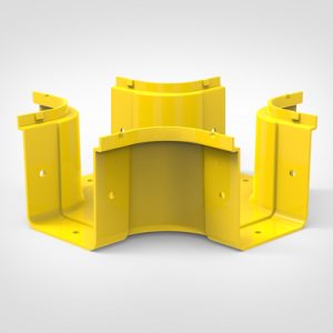 GigaDuct Intersection, Horizontal, 100mm, No Cover