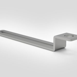 GigaDuct Hardware, Threaded Single Rod Bracket, Short