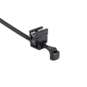 Fixing tie for edge, ?5.0-50.0mm, black, 500pcs.