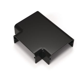 Acessory of wiring duct raceway system in self-extinguishing ABS