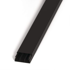 Wiring duct of wiring duct raceway system in self-extinguishing rigid PVC