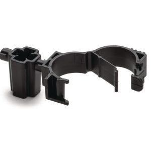 Cable clip for stud, ?5.0 mm/6.0 mm, Dmin=15.0mm, Dmax=20.0mm, nom?=17.0 mm, ?M5/M6