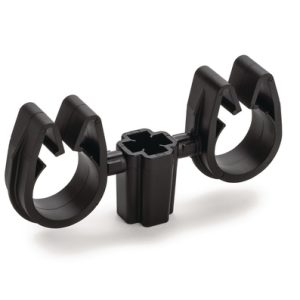 Cable clip for stud, Dmin=17.0mm, Dmax=21.8mm, nom?=19.0 mm, nom?2=19.0 mm, ?5.0 mm/6.0 mm