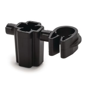 Cable clip for stud, Dmin=9.5mm, Dmax=11.5mm, nom⌀=9.0 mm, ⌀5.0 mm/6.0 mm