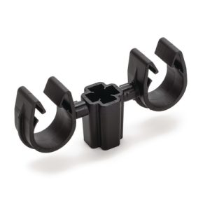 Cable clip for stud, Dmin=14.0mm, Dmax=18.3mm, nom⌀=16.0 mm, nom⌀2=16.0 mm, ⌀5.0 mm/6.0 mm