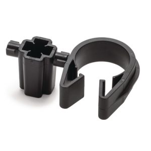 Cable clip for stud, ⌀5.0 mm/6.0 mm, Dmin=23.0mm, Dmax=29.0mm, nom⌀=26.0 mm, ⌀5.0 mm/6.0 mm