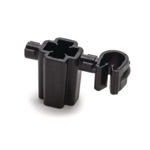 Cable clip for stud, Dmin=7.0mm, Dmax=9.0mm, nom⌀=8.0 mm, ⌀5.0 mm/6.0 mm