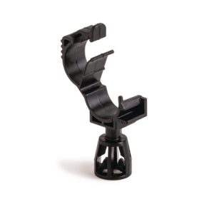 Cable clip for stud, ⌀5.0 mm/6.0 mm, Dmin=10.0mm, Dmax=15.0mm, nom⌀=12.0 mm, ⌀M5/M6