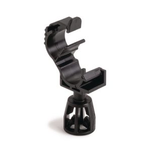Cable clip for stud, ⌀5.0 mm/6.0 mm, Dmin=5.0mm, Dmax=10.0mm, nom⌀=7.0 mm, ⌀M5/M6