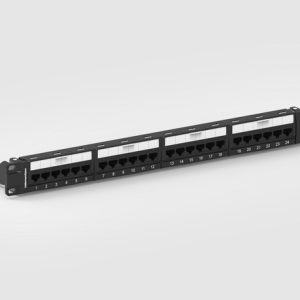 CAT6 UTP 1U 24 Port PCB Panel (C) ? Component Compliant