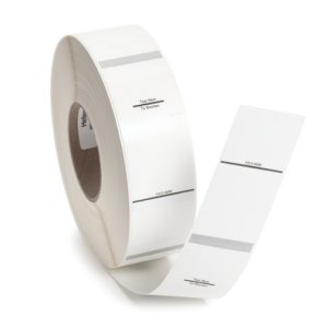 Label, white, thermal transfer print, 177.8x50.8mm, H2=114.3mm, 1